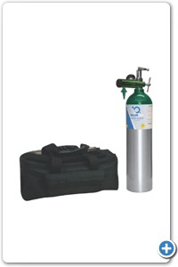 Regulador de .12 a 15 LPM.
Cánula nasal.
Mochila para el hombro.
